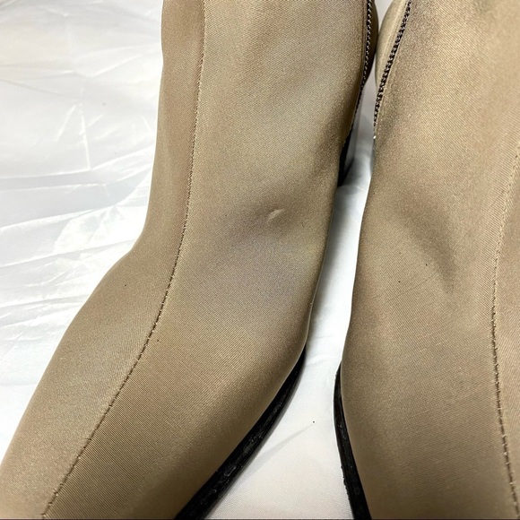 Easy spirit baldwin square toe taupe ankle booties size 7 - Picture 2 of 11
